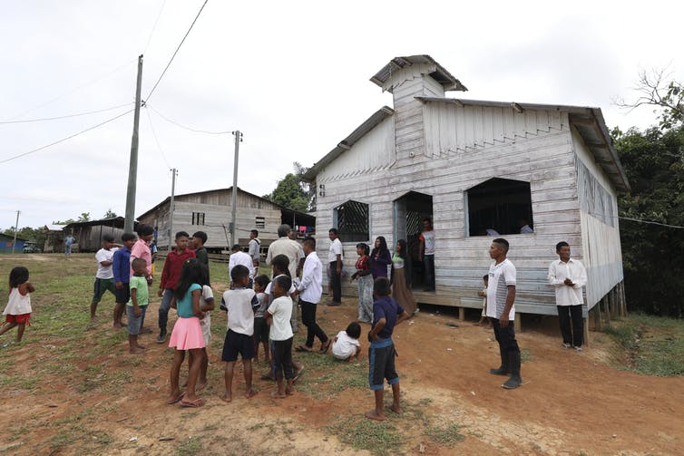 Pope Affirms Catholic Church's Duty To Indigenous Amazonians Hurt By The Climate Crisis