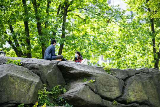 Twitter Posts Show That People Are Profoundly Sad – And Are Visiting Parks To Cheer Up