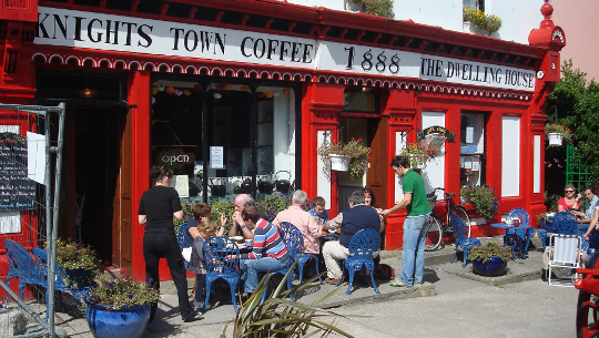 coffee shop, Valentia Island, Ireland