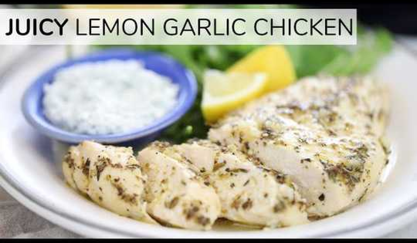 Baked Lemon Garlic Chicken Recipe