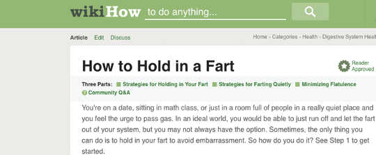 What Happens When You Hold In A Fart?