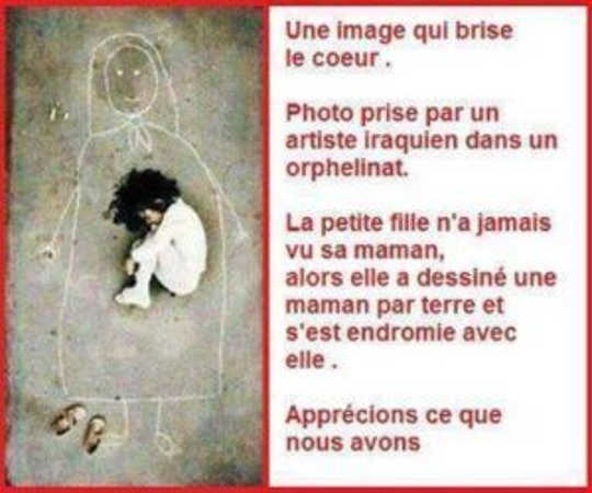 Une image qui brise le coeur