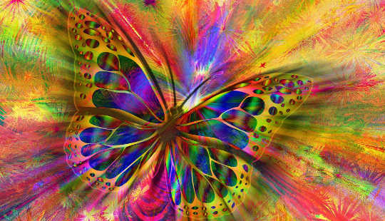 cosmic butterfly