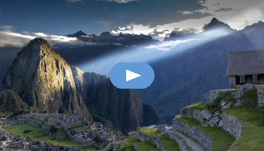 view of Machu Picchu, Pero